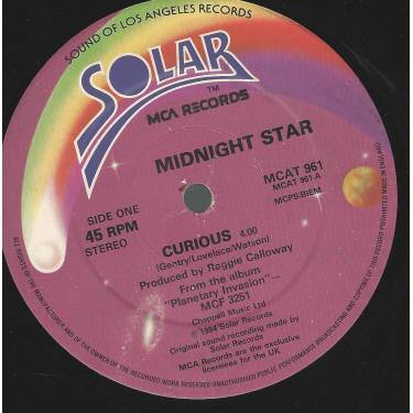 MIDNIGHT STAR - CURIOUS / BODY SNATCHERS