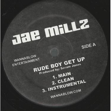 MILLZ JAE - RUDE BOY GET UP ( MAIN - CLEAN - INSTR ) / SOUTHERN STROLL ( MAIN - INSTR )