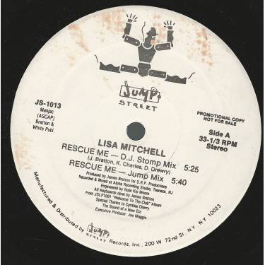 MITCHELL LISA - PROMO - RESCUE ME ( DJ STOMP MIX - JUMP MIX - RADIO - BONUS TRACK - ACAPPELLA TID BID )