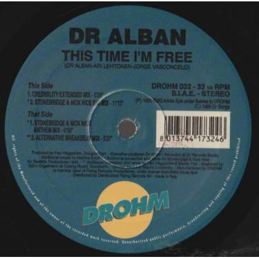 DR ALBAN - THIS TIME I'M FREE ( CREDIBILITY EXTENDED - STONEBRIDGE & NICK NICE BAS- STONEBRIDGE & NICK NICE ANTHEM - ALTERNATIV