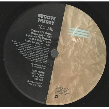 GROOVE THEORY - TELL ME ( SPARK PLUG MIX - 6 KARAT HIP HOP  - BKNY R&B  - RAGA -CLEVE'S 122 CLASSIC HOUSE / DUB / GO GO  )