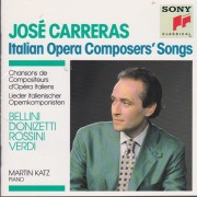 CARRERAS JOSE’ - ITALIAN OPERA COMPOSERS SONGS