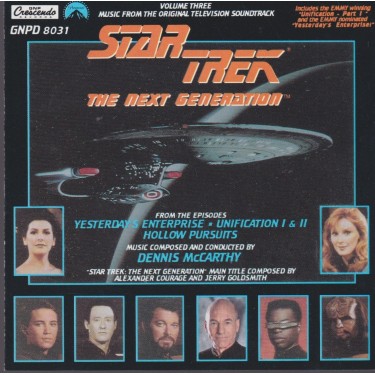 SOUNDTRACK - STAR TREK THE NEXT GENERATION VOL 3