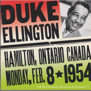 ELLINGTON DUKE - IN HAMILTON 1954
