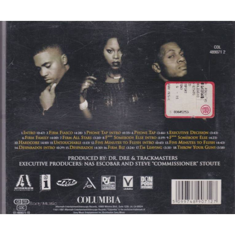 ESCOBAR NAS FOXY BROWN AZ AND NATURE - THE FIRM - THE ALBUM