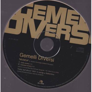 GEMELLI DIVERSI - MUSICA