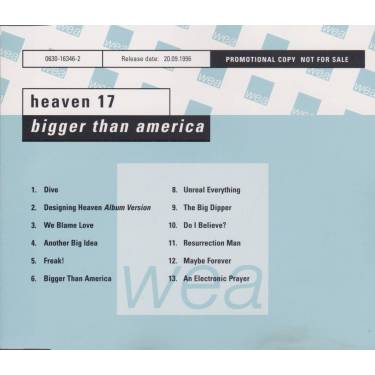 HEAVEN 17 - BIGGER THAN AMERICA