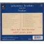 HOLL ROBERT - RUDOLF JANSEN - BRAHMS - LIEDER