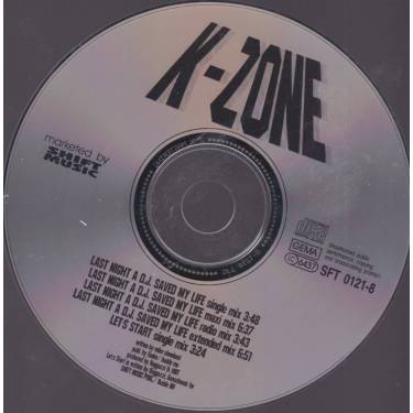 K - ZONE - LAST NIGHT A DEEJAY SAVED MY LIFE REMIX 96 5 MIXES